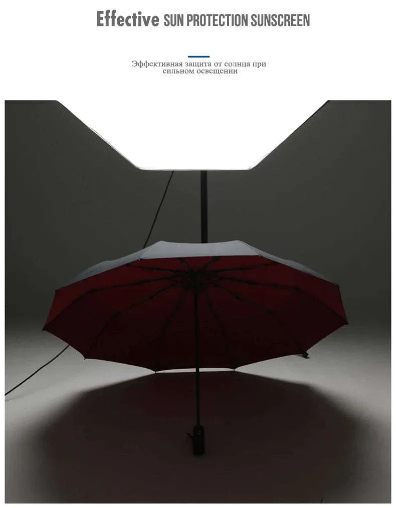 Windproof Automatic Umbrella with One-Touch Open and Close - Image 28