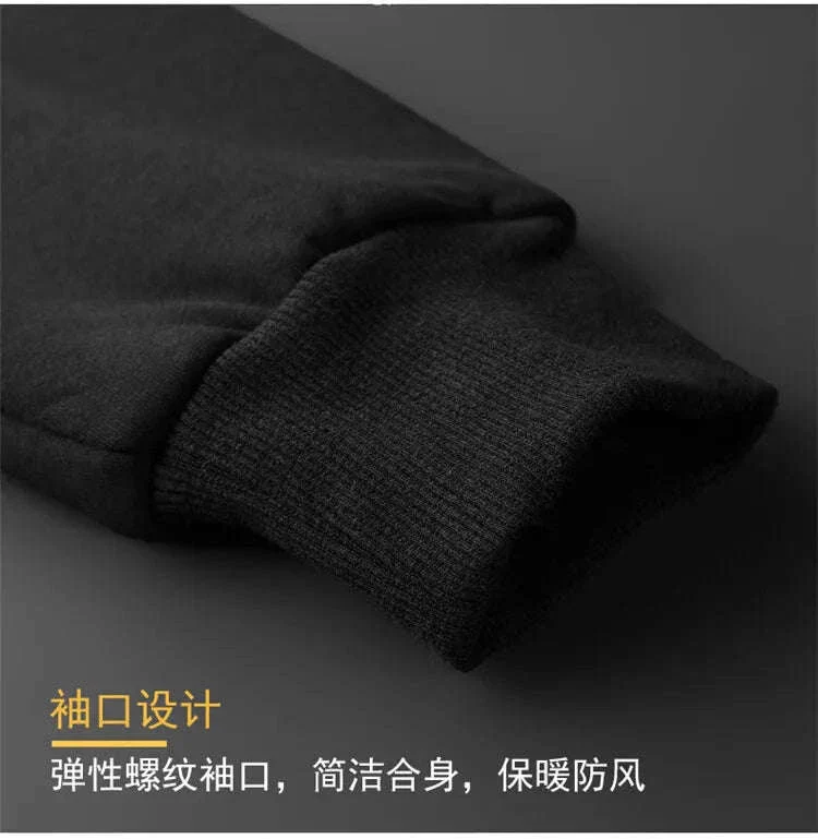 Lambswool Hoodie Jacket for Warm, Comfortable Winter Wear - Image 11