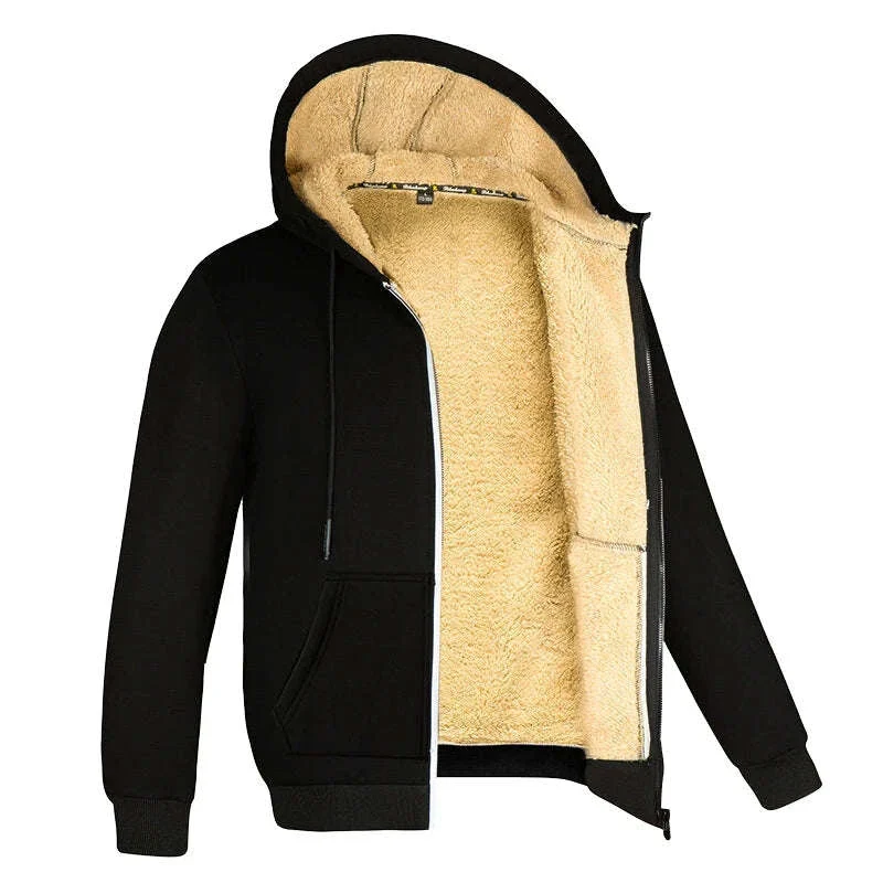 Lambswool Hoodie Jacket for Warm, Comfortable Winter Wear - Image 7