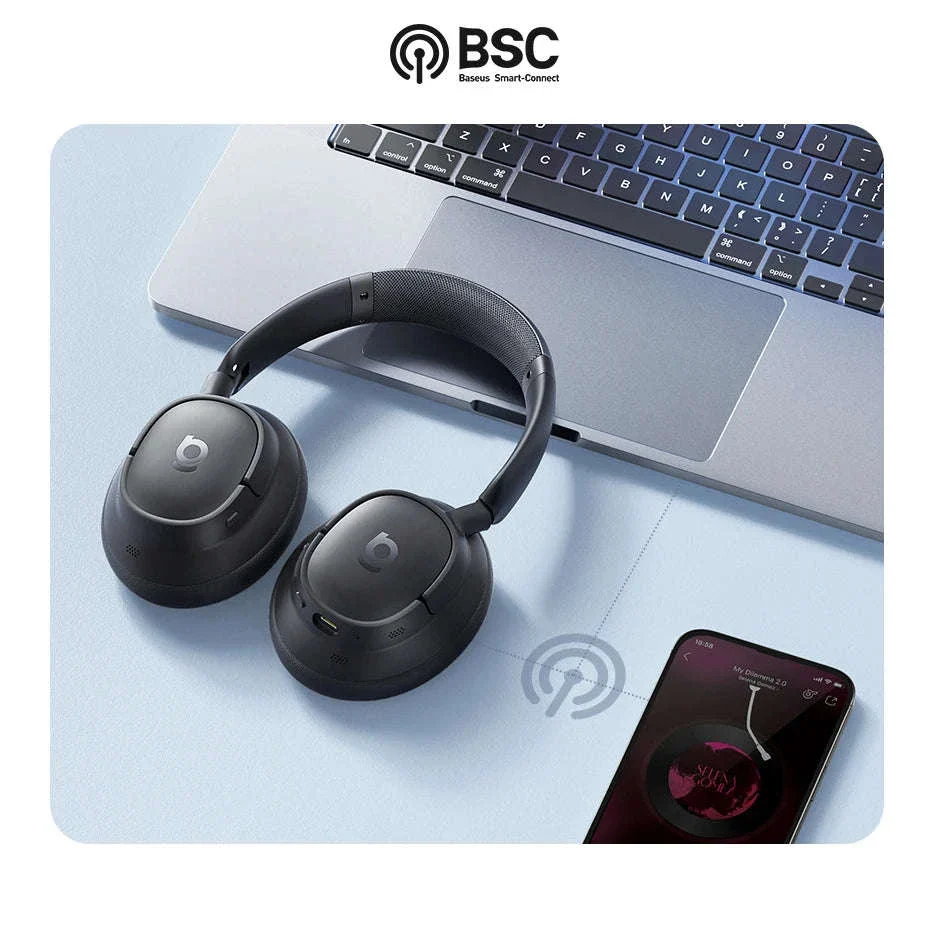 Wireless ANC Headphones with 45dB Noise Cancelling & 80H Battery - Image 22