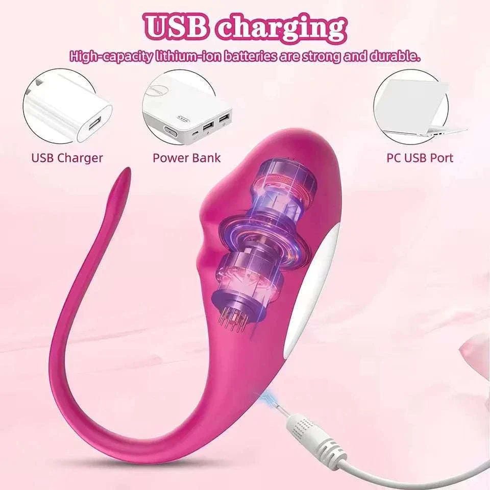 App-Controlled G-Spot Vibrator with Clitoral & Remote Play - Image 4