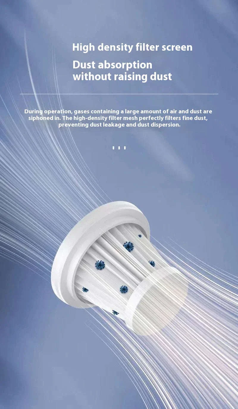 Portable Car Vacuum Cleaner for Fast Car and Office Cleanups - Image 16