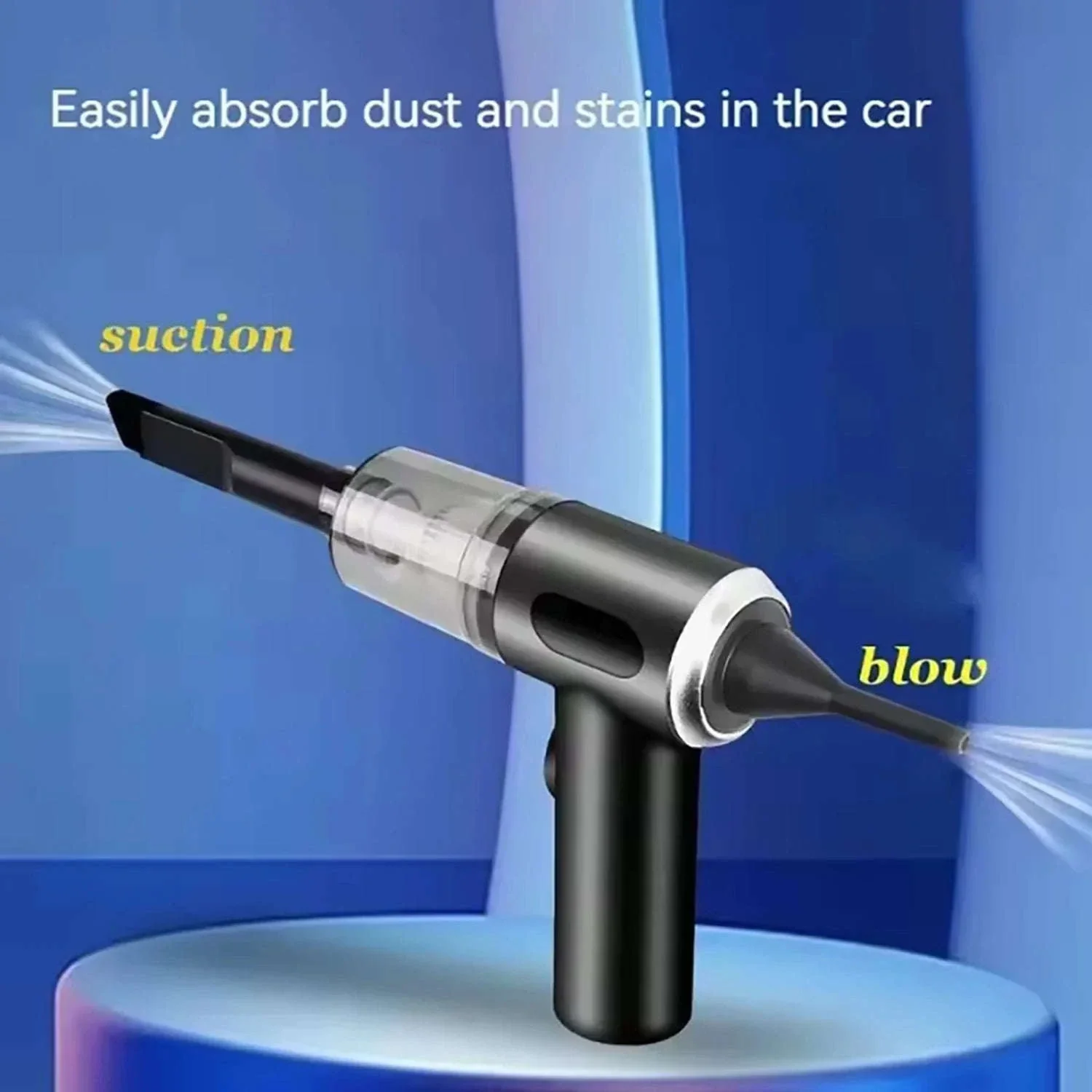 Portable Car Vacuum Cleaner for Fast Car and Office Cleanups - Image 4