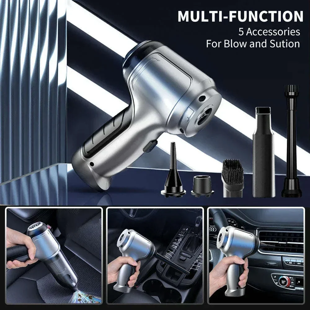 Wireless Car Vacuum Cleaner for Quick Interior Cleaning - Image 7