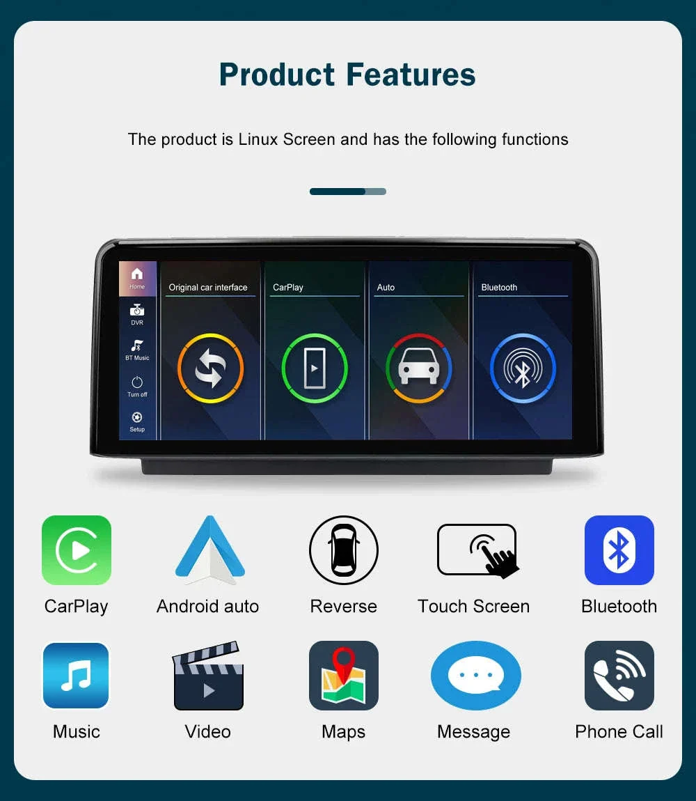 Wireless CarPlay Display for BMW 1, 2, 3 and 4 Series - Image 13