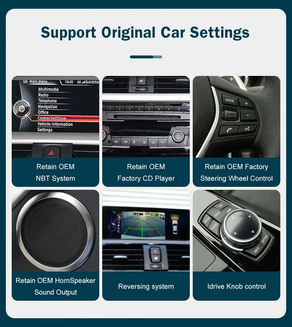 Wireless CarPlay Display for BMW 1, 2, 3 and 4 Series - Image 14