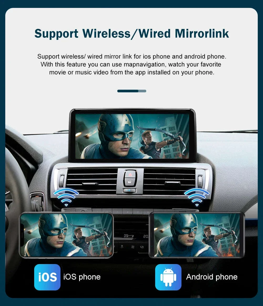 Wireless CarPlay Display for BMW 1, 2, 3 and 4 Series - Image 18
