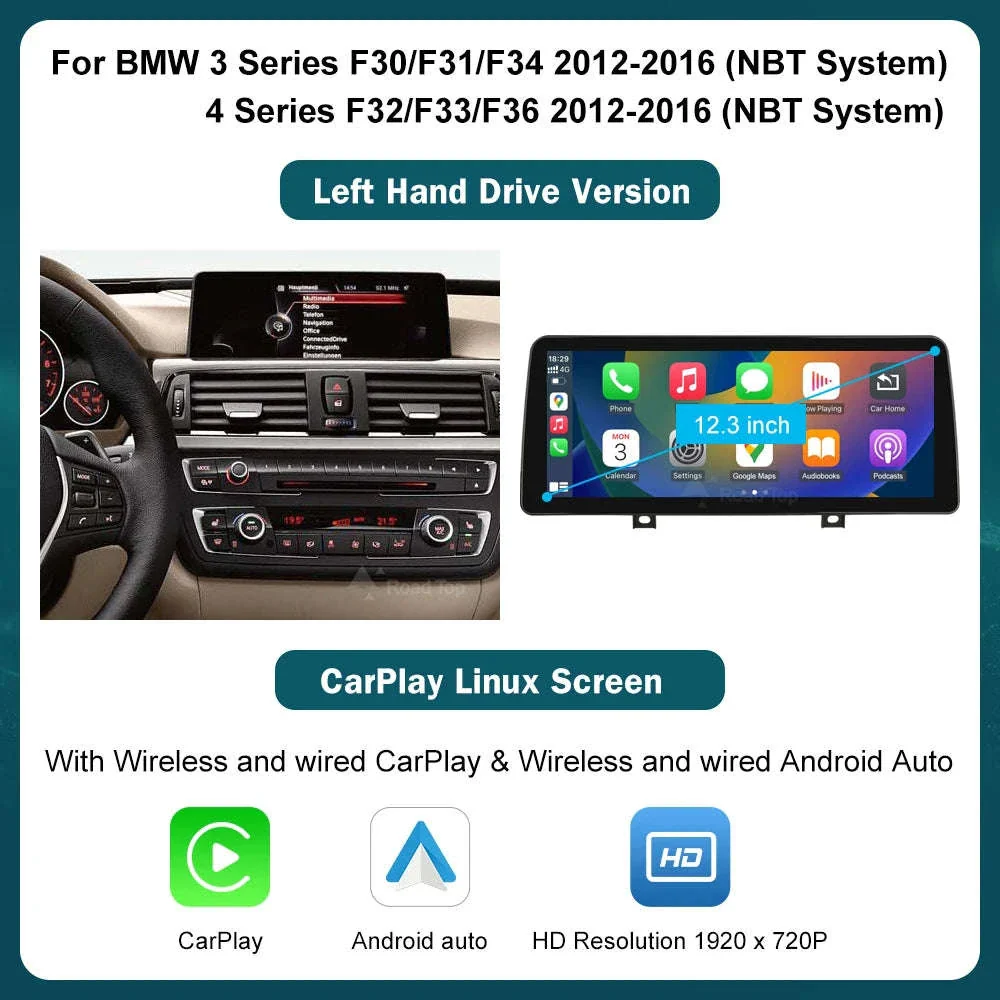 Wireless CarPlay Display for BMW 1, 2, 3 and 4 Series - Image 31
