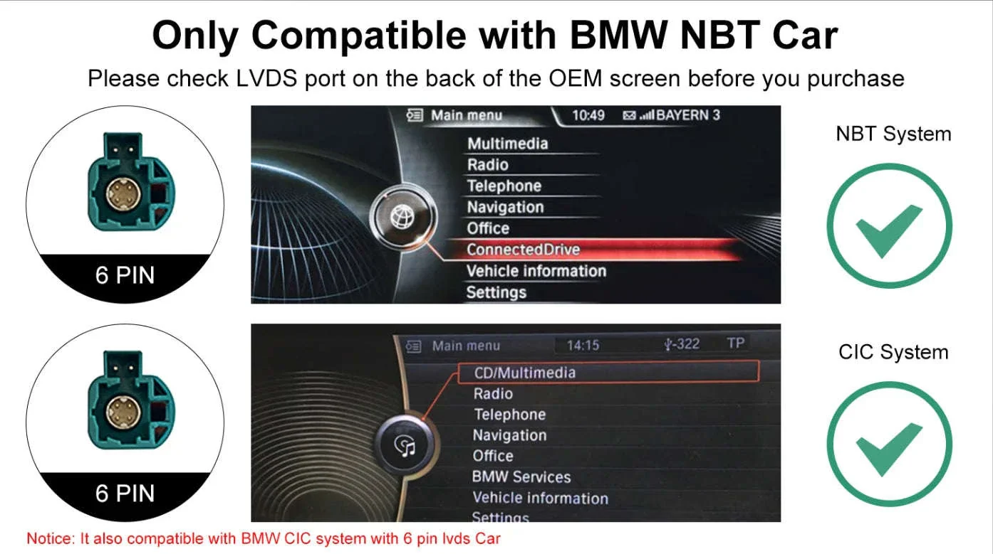 Wireless CarPlay Display for BMW 1, 2, 3 and 4 Series - Image 8