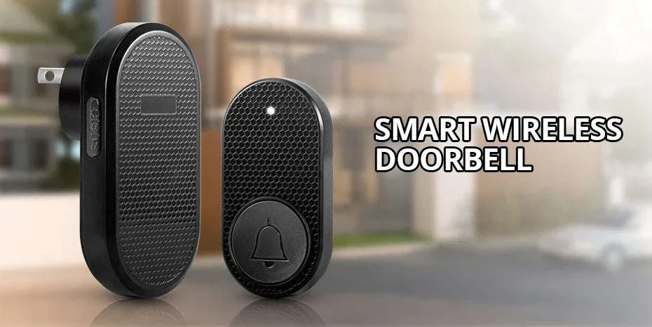 Wireless Doorbell with 33 Chimes, 4 Volume Levels, 150m Range - Image 7