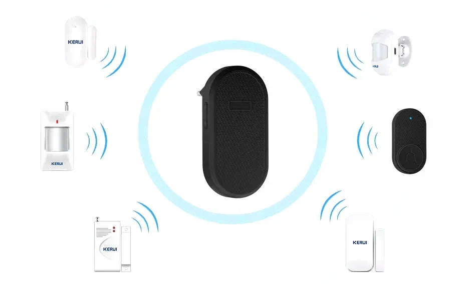 Wireless Doorbell with 33 Chimes, 4 Volume Levels, 150m Range - Image 9