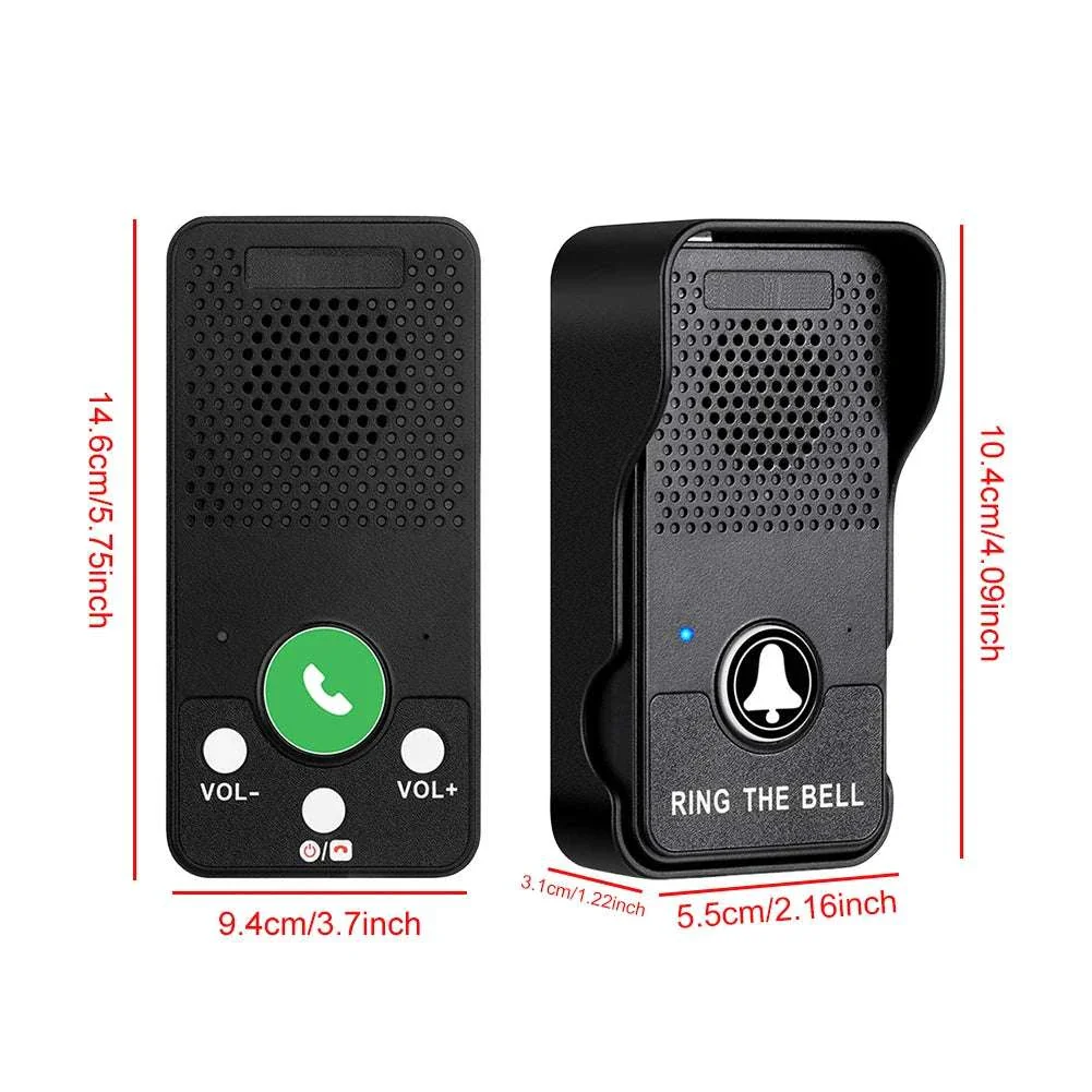 Wireless Intercom Doorbell with 2-Way Audio and 500m Range - Image 6