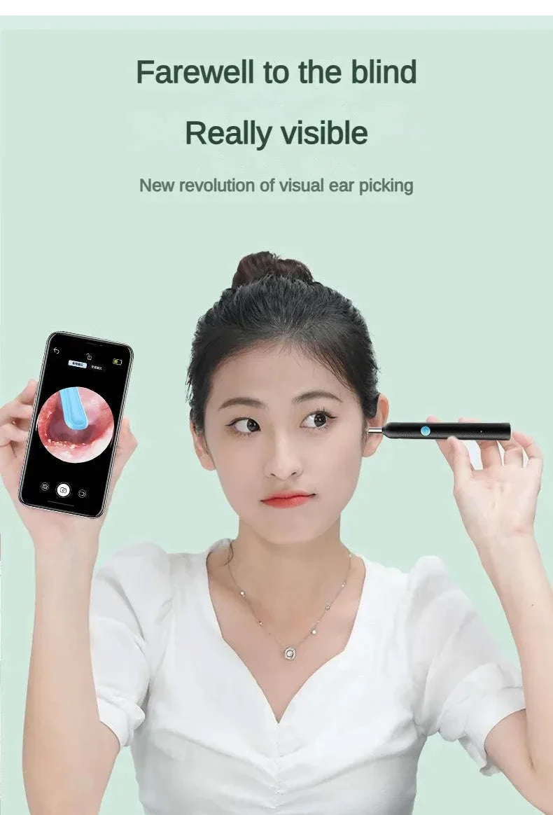 Wireless Ear Cleaner with Camera – Visual Ear Wax Removal Tool - Image 7