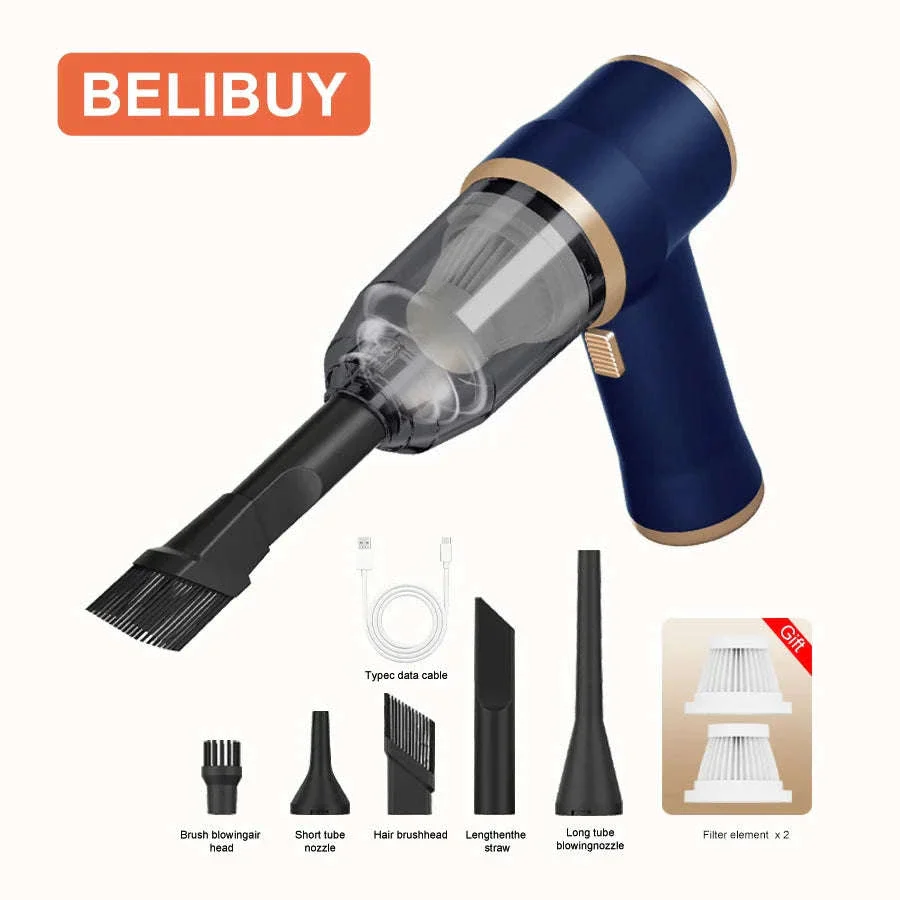 Wireless Handheld Vacuum Cleaner for Car, Carpet & Home Cleaning - Image 15