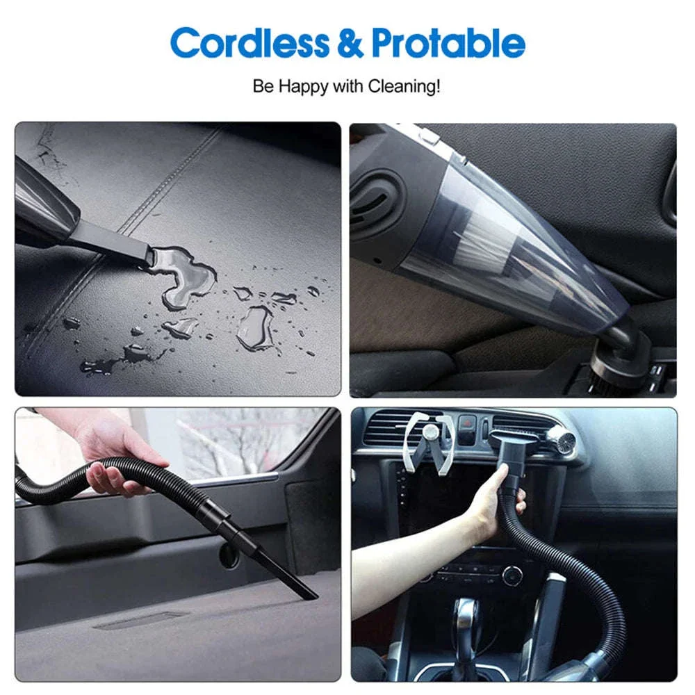 Cordless Handheld Car Vacuum Cleaner, Wet and Dry 120W - Image 12