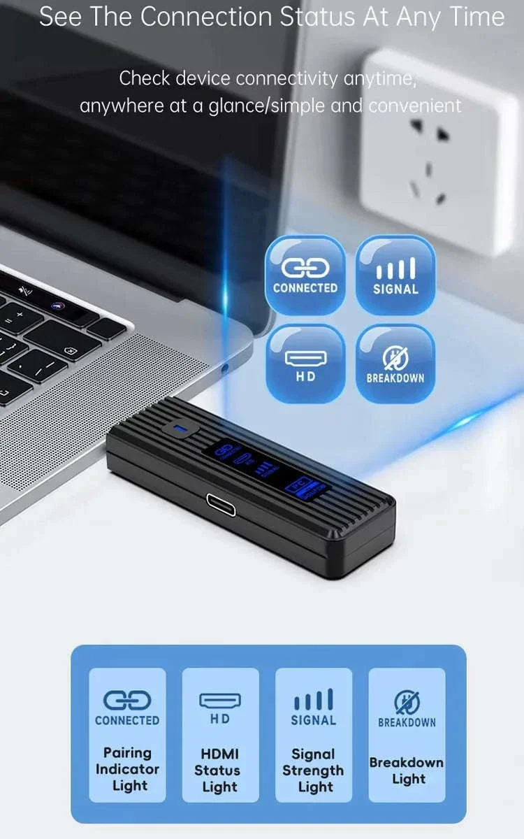 Wireless HDMI Extender Kit for Cable-Free 1080P Streaming - Image 23