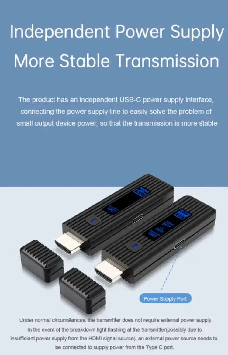 Wireless HDMI Extender Kit for Cable-Free 1080P Streaming - Image 28