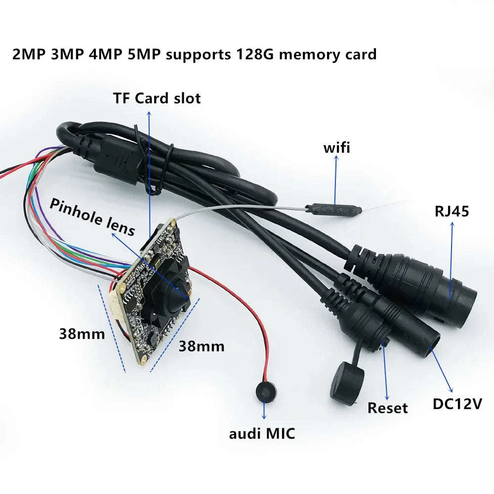 Wireless IP Camera Module 5MP Mini Security Unit - Image 6