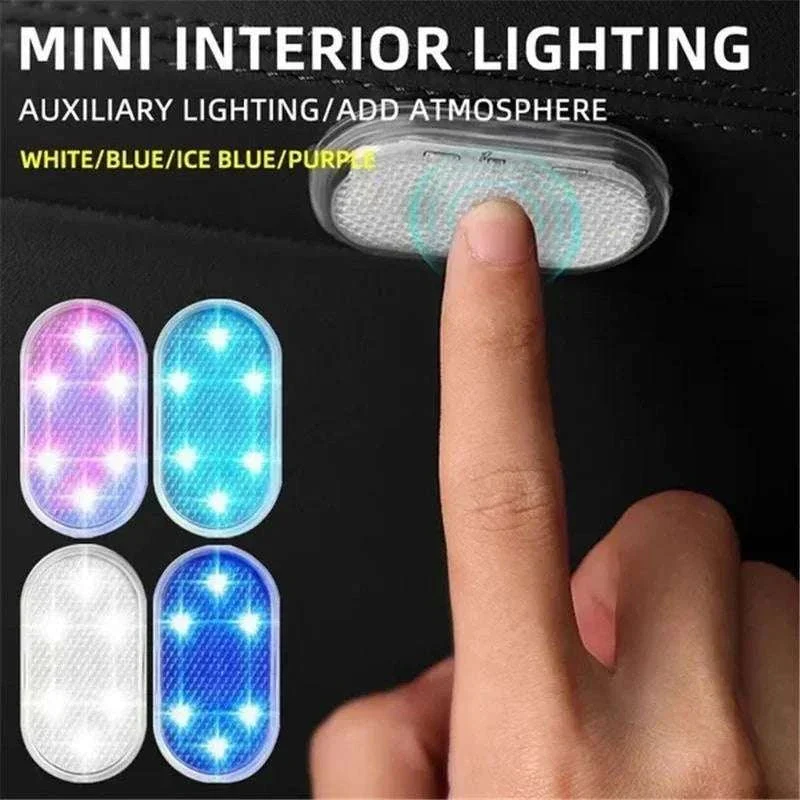 Wireless LED Car Interior Lights USB Rechargeable Touch Lamp - Image 3