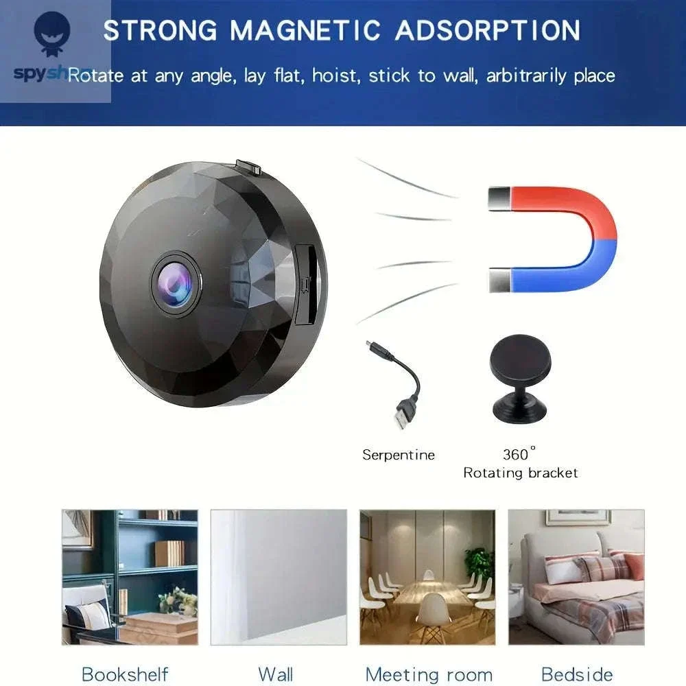 Wireless Mini WiFi Security Camera 1080P with Night Vision - Image 8