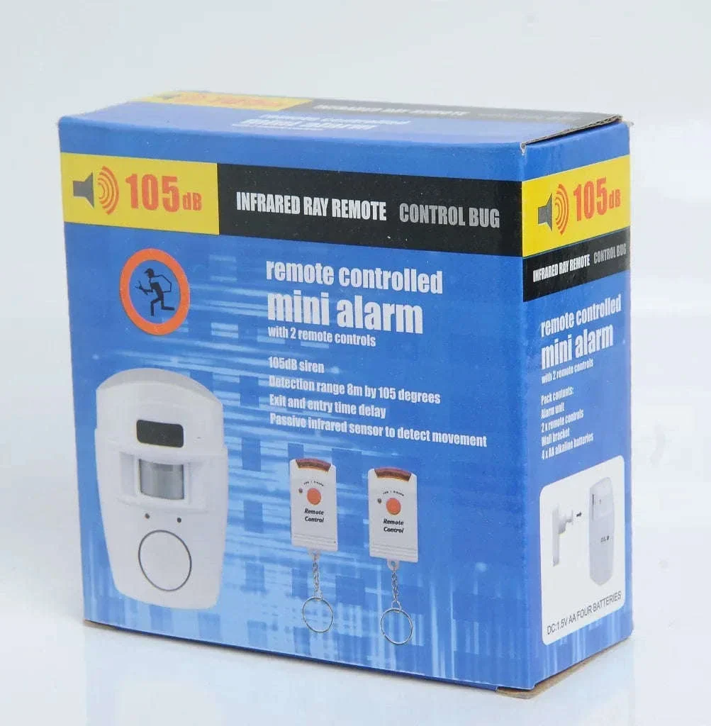 Wireless Motion Sensor Alarm with Dual Remotes and 105dB Siren - Image 6