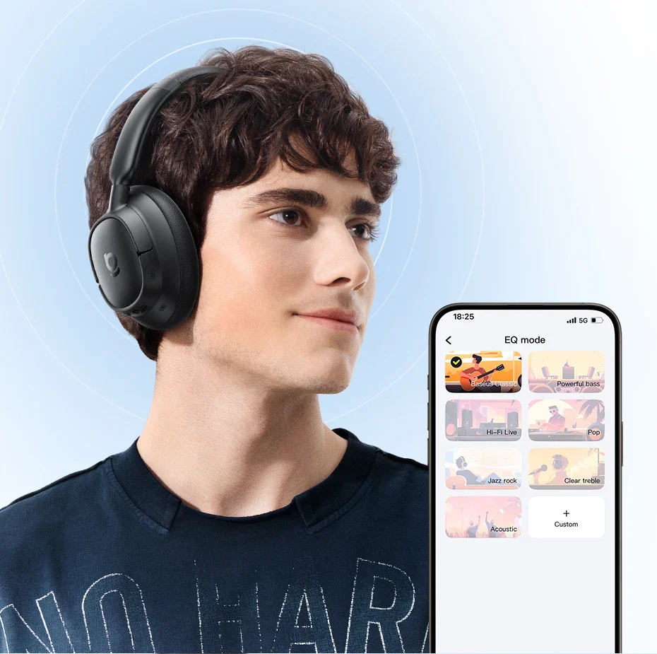 Wireless Noise Cancelling Headphones 45dB Adaptive Hybrid ANC Bluetooth 6.0 - Image 16