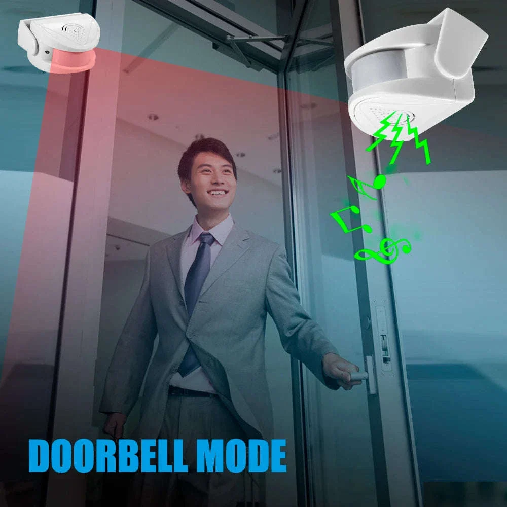 PIR Motion Sensor Doorbell Chime Alarm with 32 Sounds - Image 9