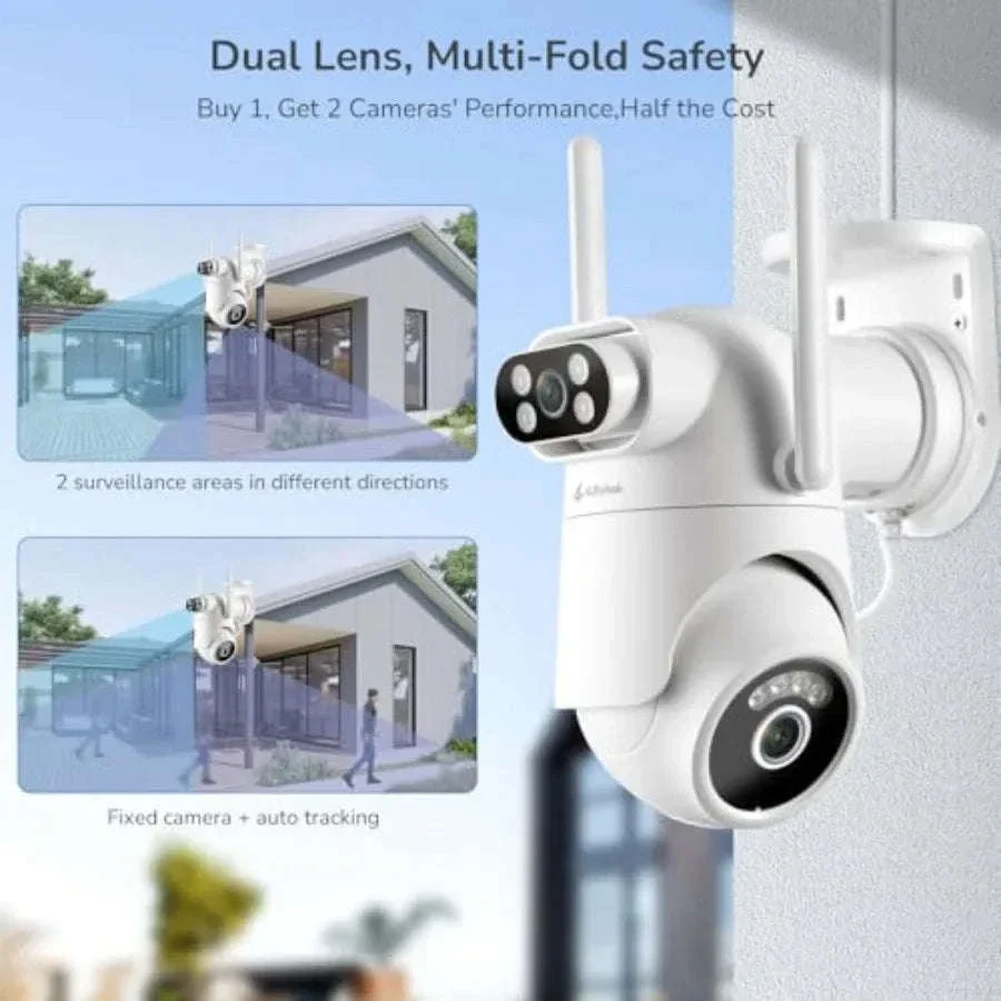 2K Dual-Lens Wireless Security Camera with 360° PTZ - Image 10