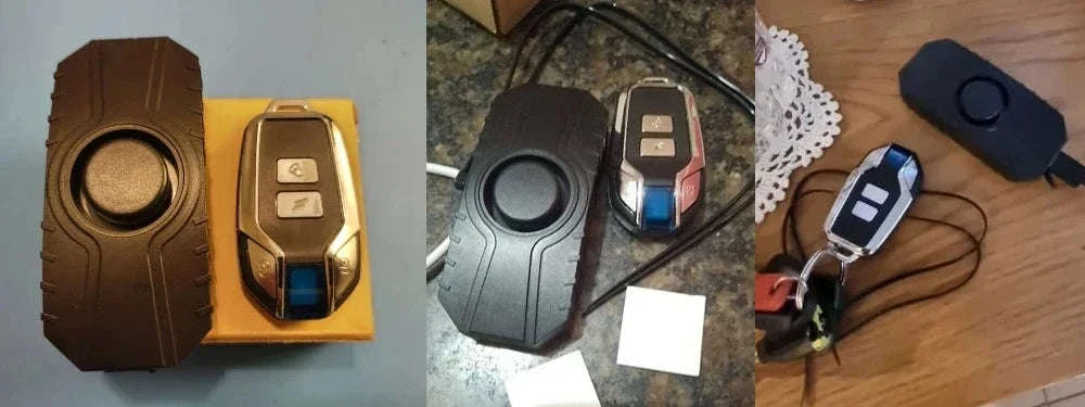 Wireless Vibration Bicycle Alarm with Remote and USB Charging - Image 7