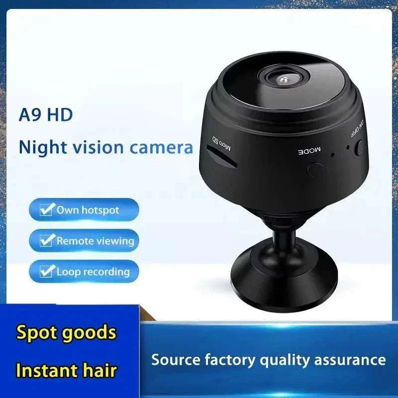 Mini WiFi Security Camera A9 with Night Vision and Motion Alerts - Image 3