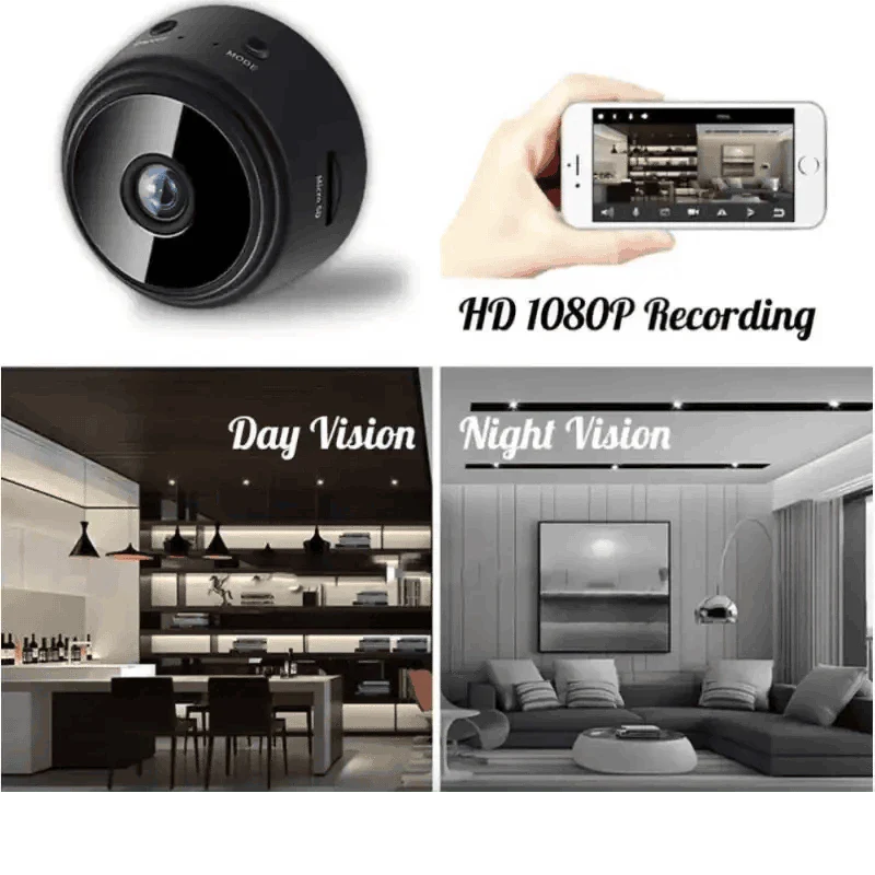 Mini WiFi Security Camera A9 with Night Vision and Motion Alerts - Image 5