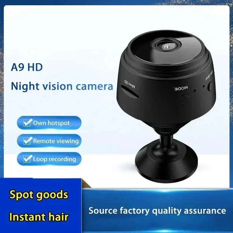 Mini WiFi Security Camera A9 with Night Vision and Motion Alerts - Image 7