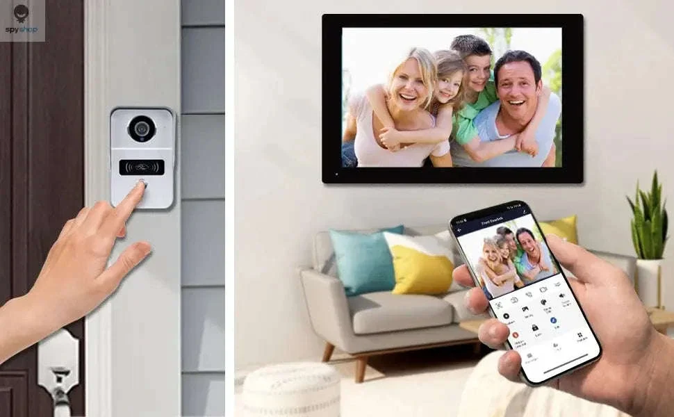 Wireless WiFi Video Doorbell System with 1080P HD Monitoring - Image 7