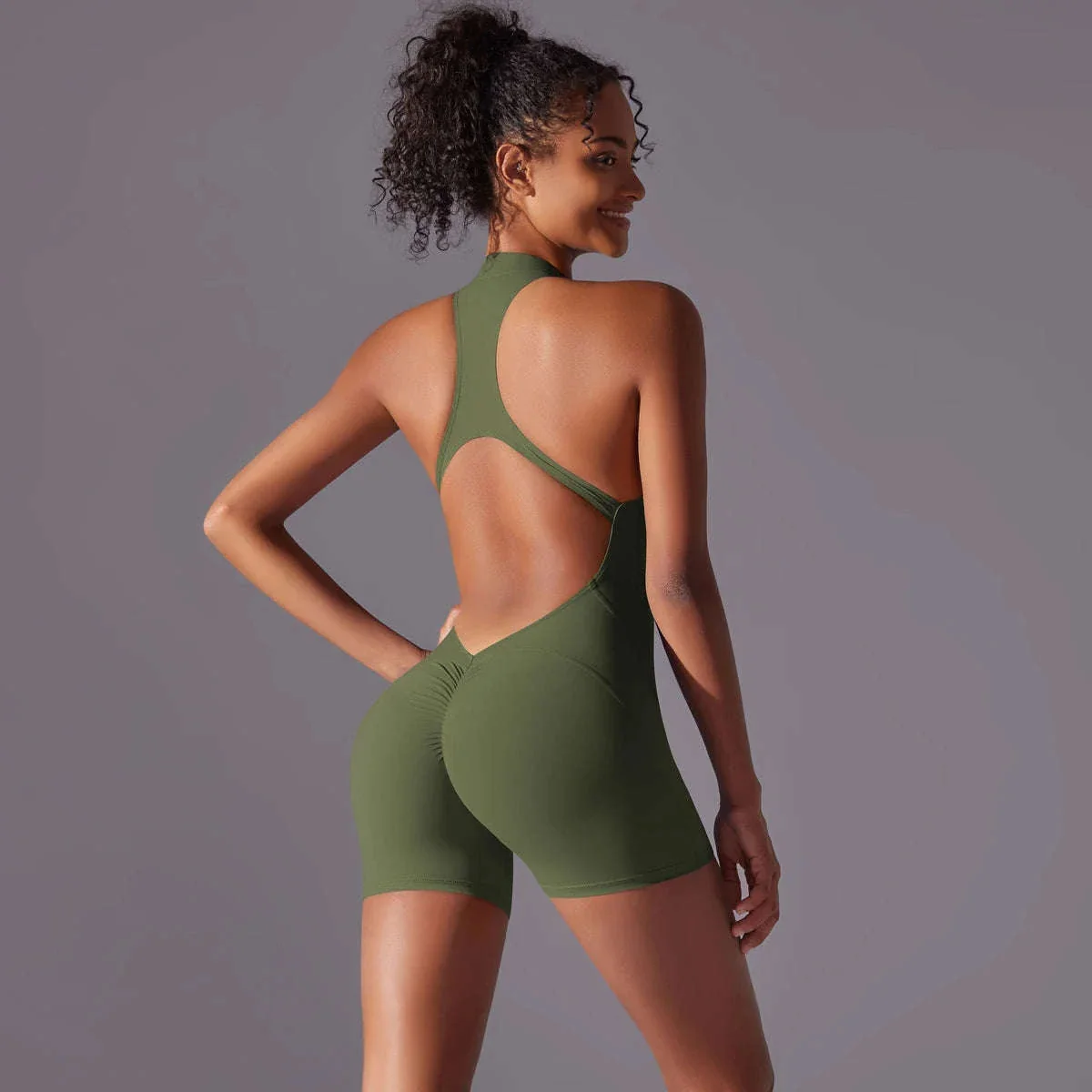 Women’s Fitness Bodysuit for Yoga, Gym and Quick-Dry Comfort - Image 30