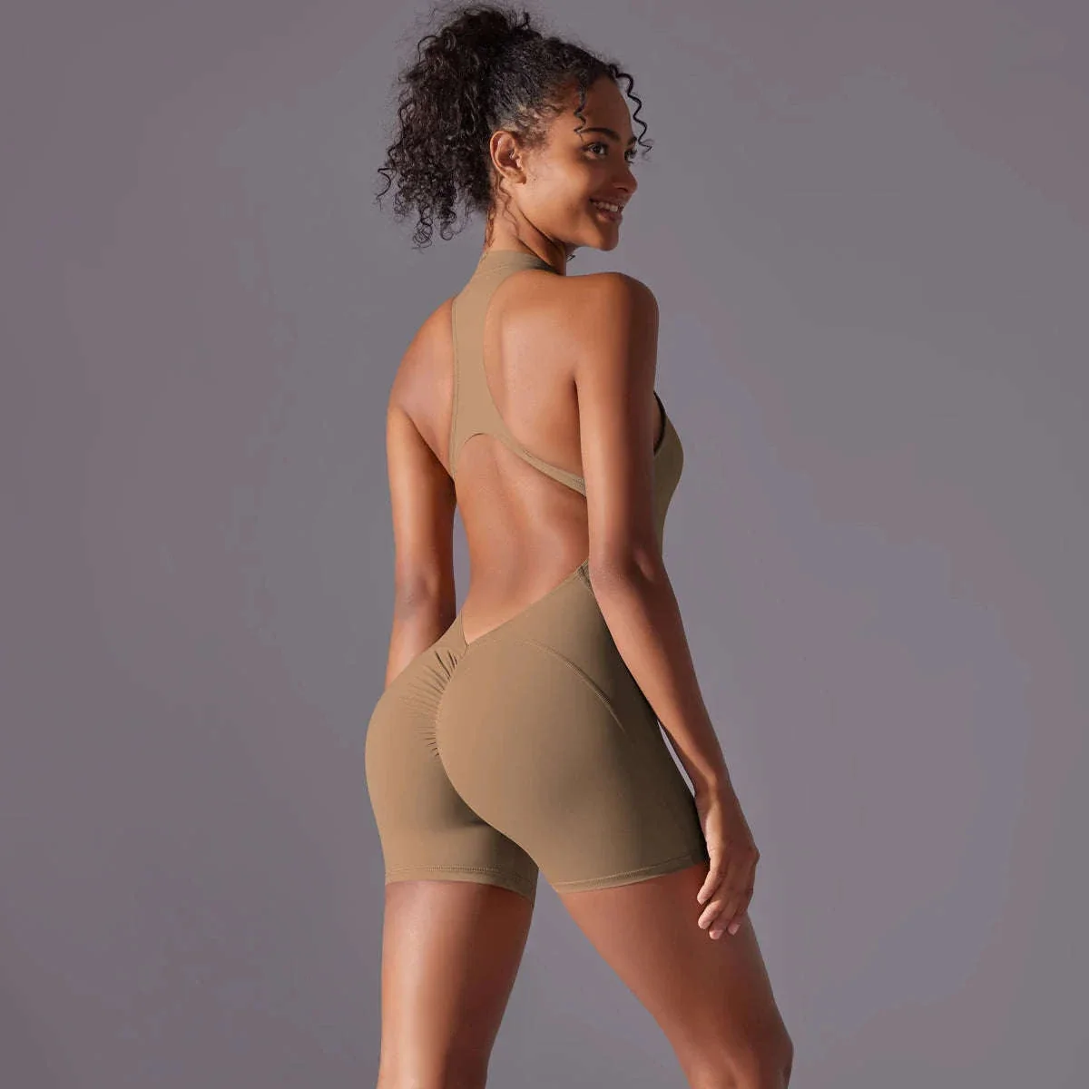 Women’s Fitness Bodysuit for Yoga, Gym and Quick-Dry Comfort - Image 4