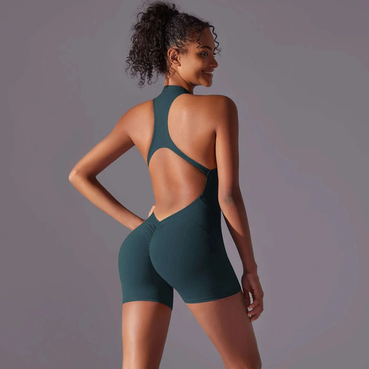 Women’s Fitness Bodysuit for Yoga, Gym and Quick-Dry Comfort - Image 40