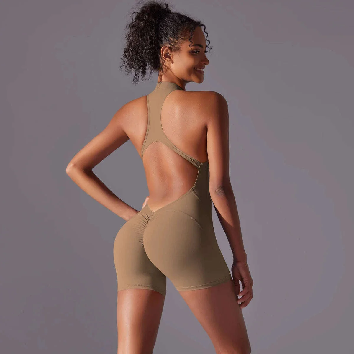 Women’s Fitness Bodysuit for Yoga, Gym and Quick-Dry Comfort - Image 5