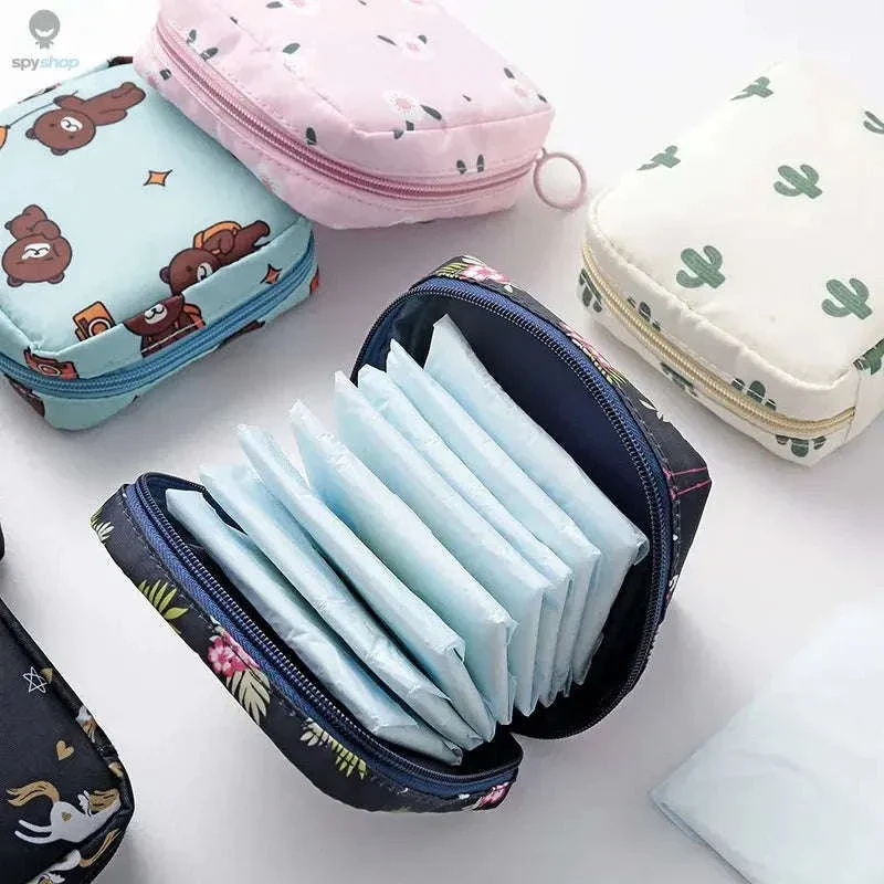 Waterproof Sanitary Napkin Storage Pouch for Discreet Daily Carry