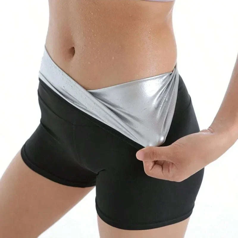 Women Sauna Sweat Pants with Thermo Slimming Support
