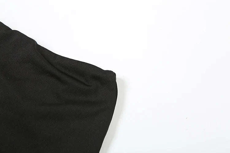 Women’s 2 Piece Crop Top and Straight Pants Set – Slim Fit Autumn Outfit - Image 11