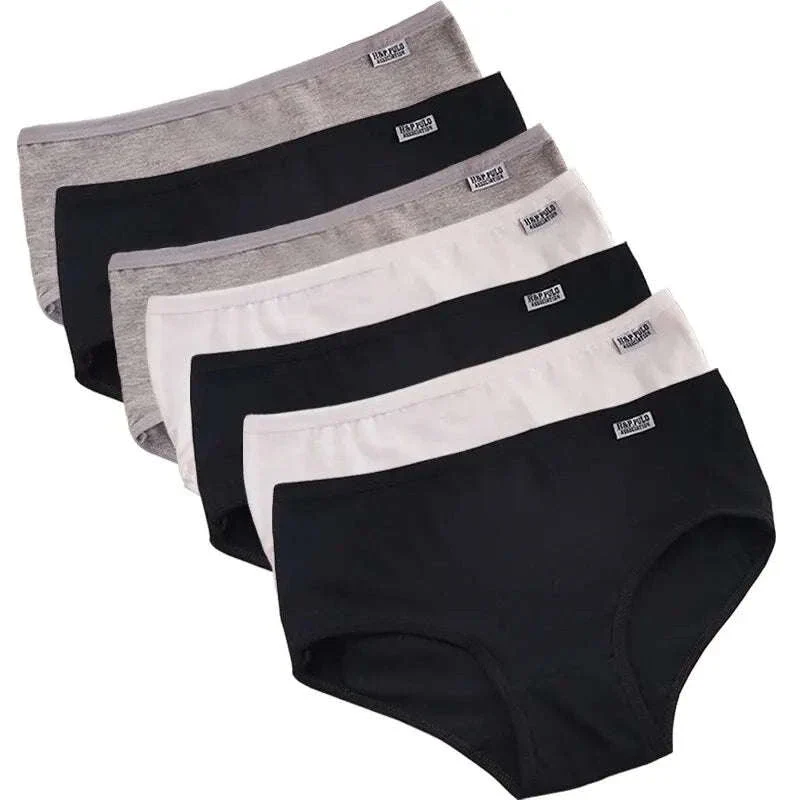 Women's Cotton Panties 7-Pack, Plus Size M–4XL Comfort Briefs - Image 9
