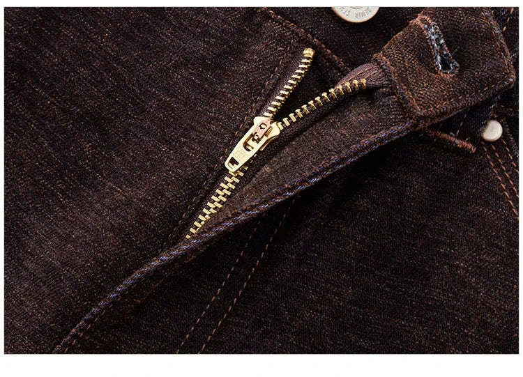 Women’s Fleece-Lined Wide Leg Jeans – Warm Loose Fit Winter Pants - Image 16