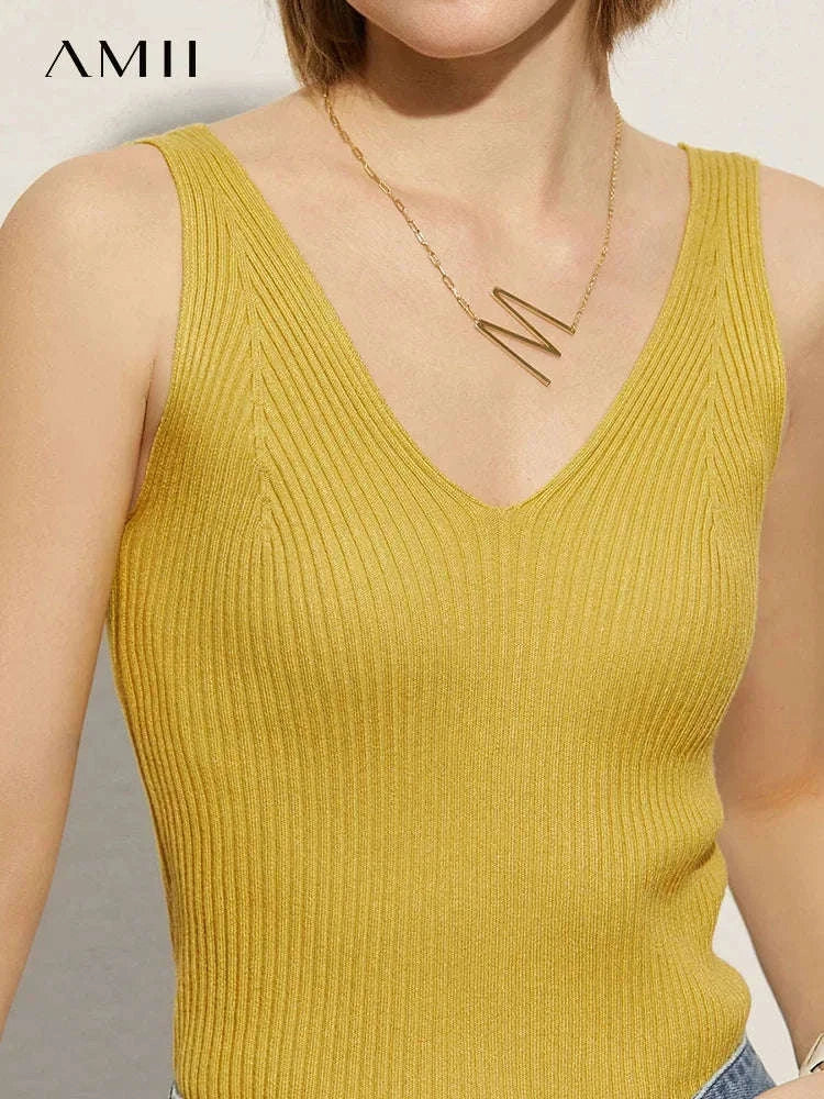 Women’s Slim Fit V-Neck Camisole Top for Office and Summer Wear - Image 4