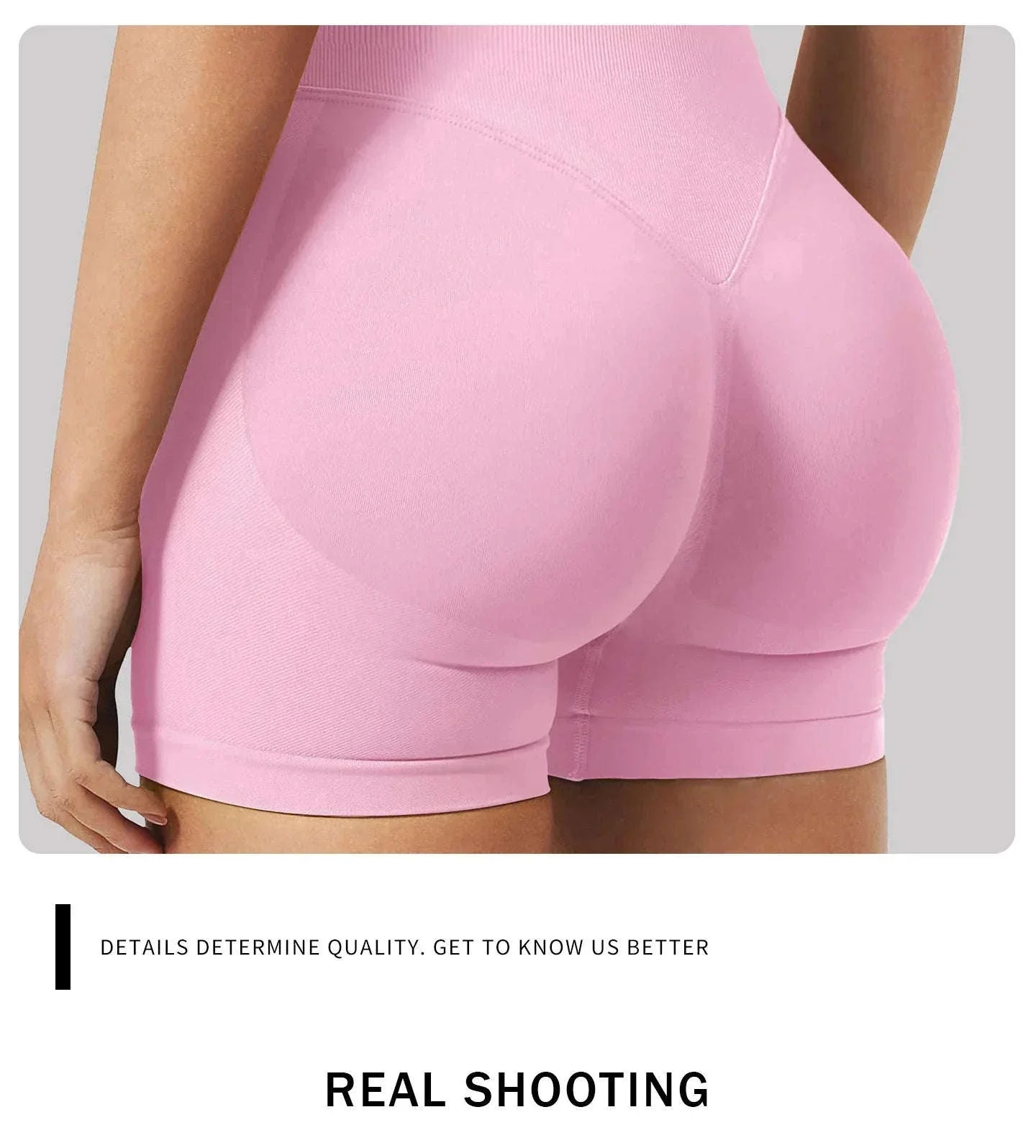 Women’s Seamless Low Waist Gym Shorts for Summer Workouts - Image 11