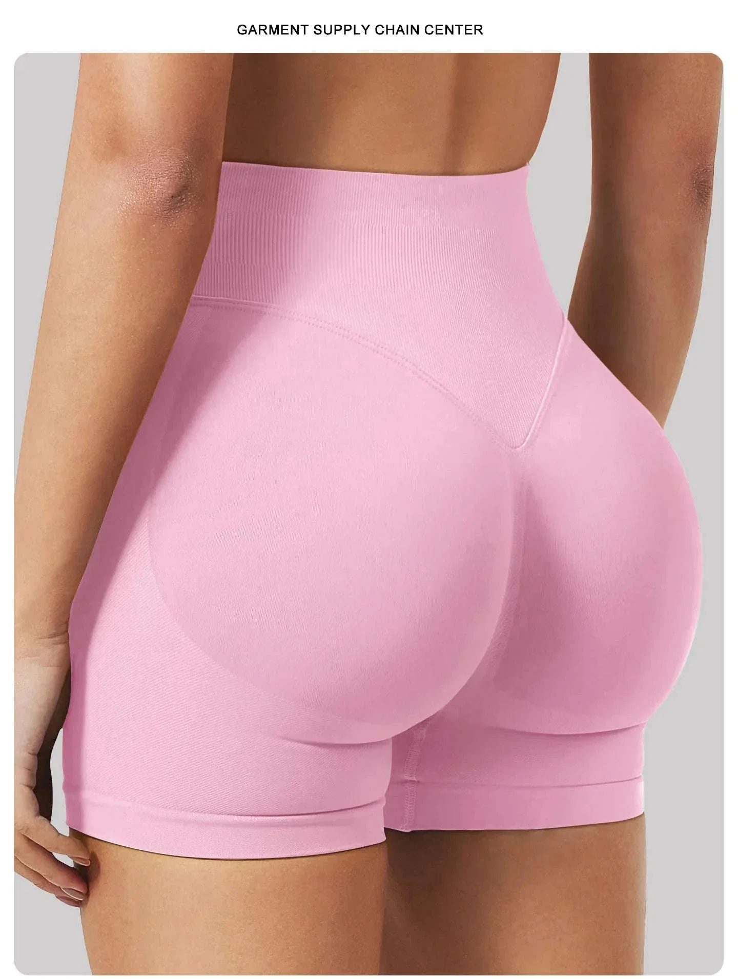 Women’s Seamless Low Waist Gym Shorts for Summer Workouts - Image 7