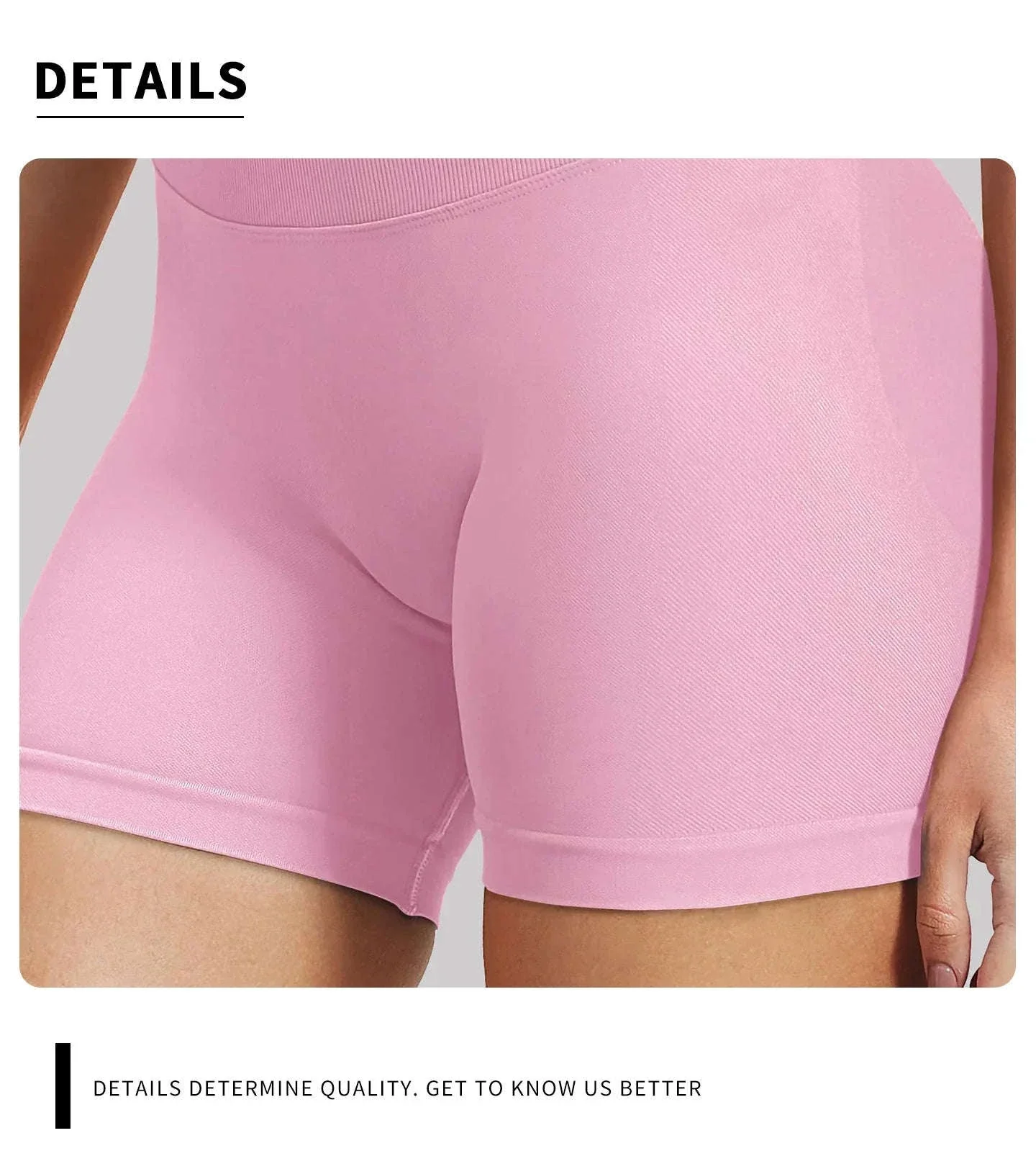Women’s Seamless Low Waist Gym Shorts for Summer Workouts - Image 9