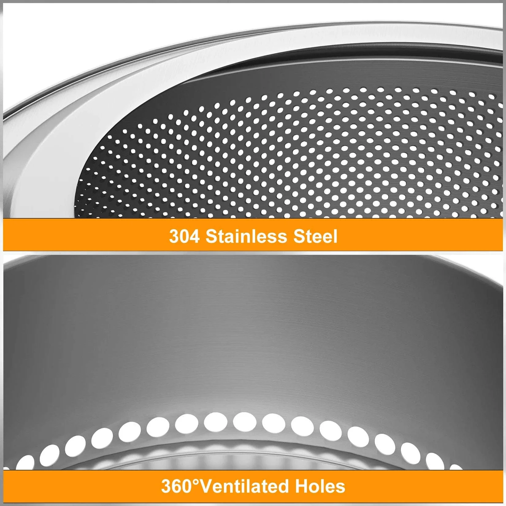 Stainless Steel Wood Burning Fire Pit with Carry Bag - Image 13