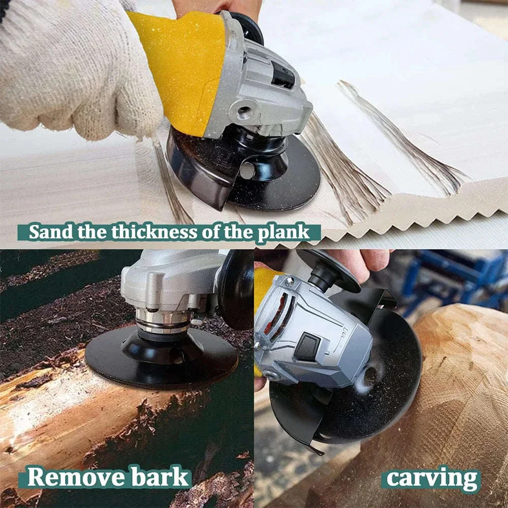 Wood Carving Disc Grinder Wheel for Fast, Precise Shaping - Image 7