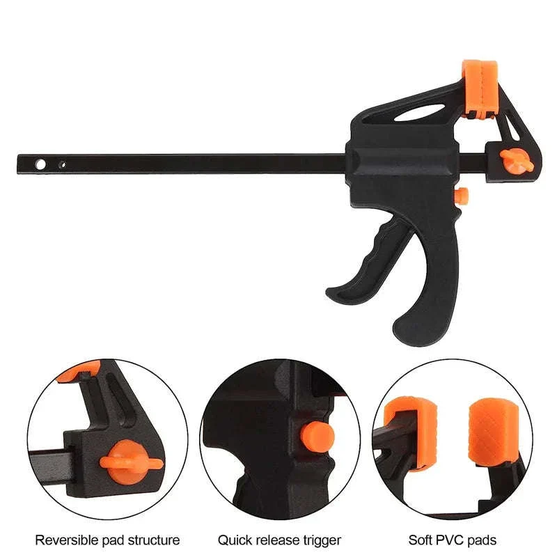 Quick Release Wooden Clamp 4-Inch Speed Squeeze Clip - Image 12