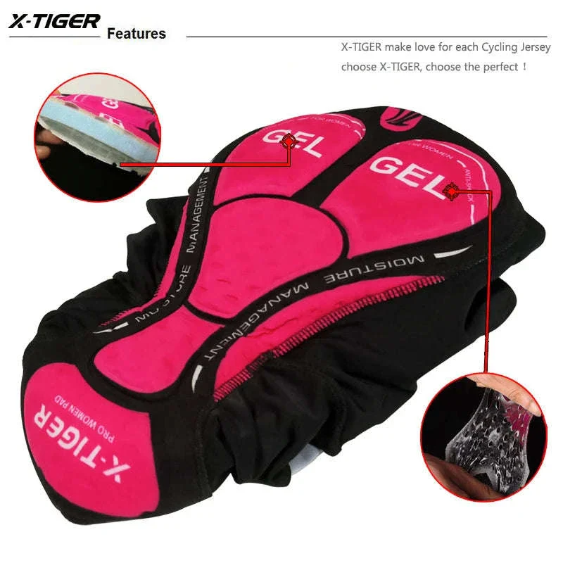 Women’s Cycling Shorts with 3D Gel Padding for Long Rides - Image 13